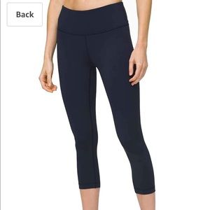 Lululemon wunder under crop